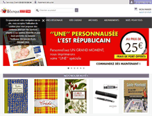 Tablet Screenshot of boutique.estrepublicain.fr